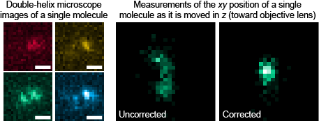 Measurement of the 3D position and orientation of single molecules